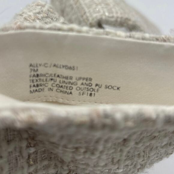 Steve Madden Women's Ally Knee High Boot, NATURAL Tweed Size 7 NEW - Picture 7 of 7